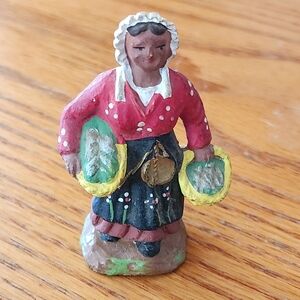 VINTAGE FISHWIFE 2.5" FIGURINE